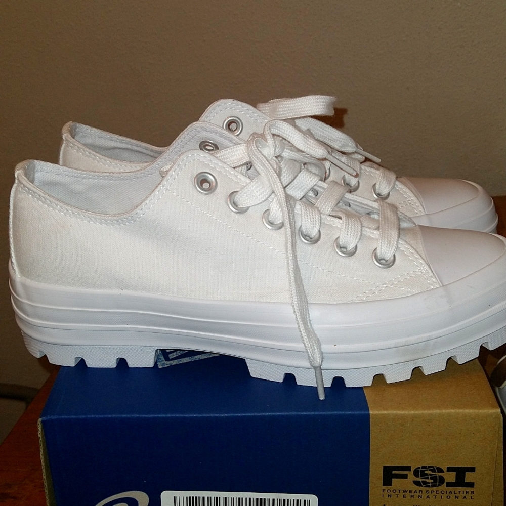 White WNB Low CHUNKY PLF size 8